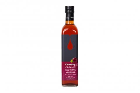 Vinný ocet červený 6% BIO - Clearspring 250ml