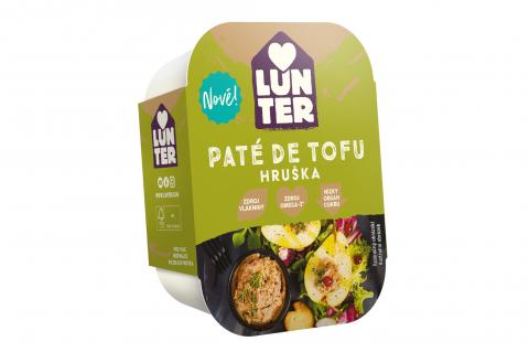 Paté de tofu - hruška - Lunter 150g