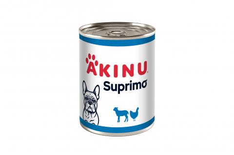 Konzerva pro PSY - Mleté s jehněčím - Akinu SUPRIMO 400g