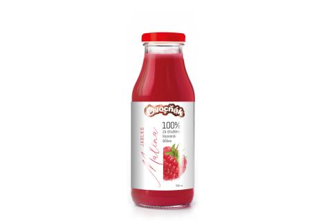 Mošt jablko MALINA - Ovocňák 330 ml