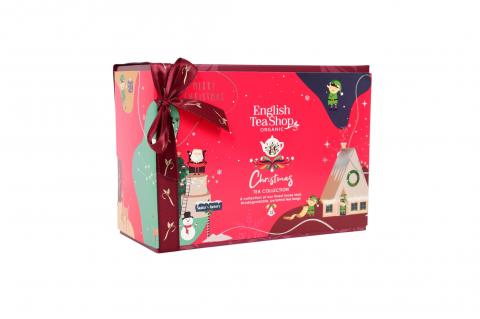 Čaj sypaný 12 pyramidek Vánoční červená kouzla BIO - English Tea Shop 12x2g