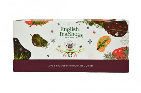 Čajová kolekce 5 příchutí - 40 sáčků - English Tea Shop 70g