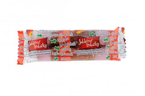 Jablečné trubičky s jahodovou polevou - bez lepku - Trutna 24g