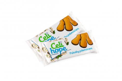 Polomáčené piškotky s pohankou bez lepku - Celihope 100g