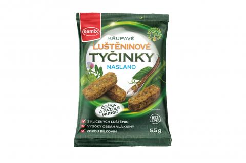 Mini müsli tyčinky naslano luštěninové bez lepku - Semix 55g