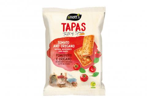 Chléb s rajčaty a oregánem, VEGAN - Snatt's 120g