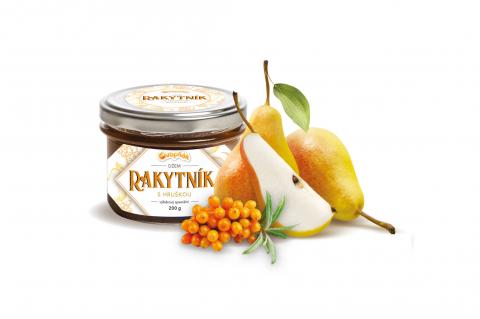 Rakytníkový džem s hruškou - Ovocňák 200g