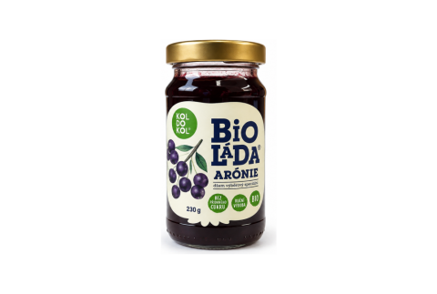 Bioláda ARÓNIE BIO bez přidaného cukru - Koldokol 230g 