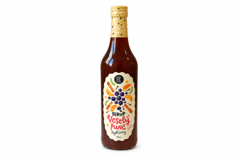 Sirup Veselý punč RYBÍZOVÝ - Koldokol 500ml