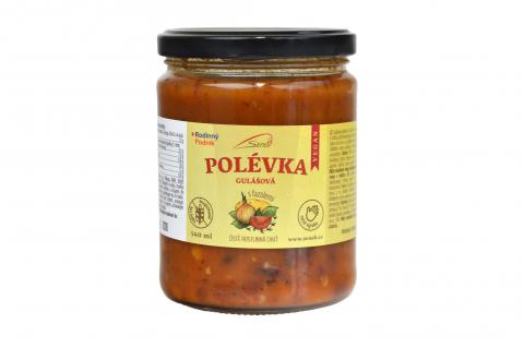 Polévka gulášová s fazolemi - VEGAN - Seneb 540ml