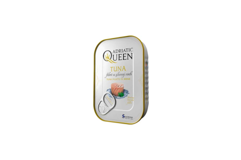Tuňákové filety ve slaném nálevu - Adriatic Queen 105g