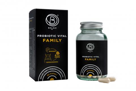 PROBIOTICS Vital Family 60 kapslí - BALA 21 18g