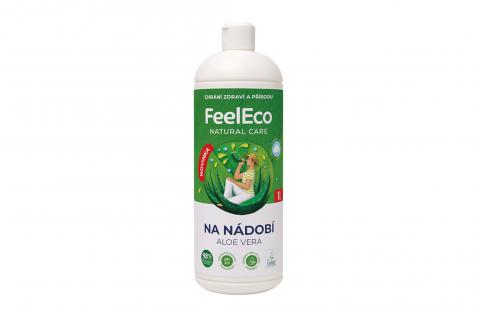Prostředek na mytí nádobí - aloe vera - vegan - Feel Eco 1000ml