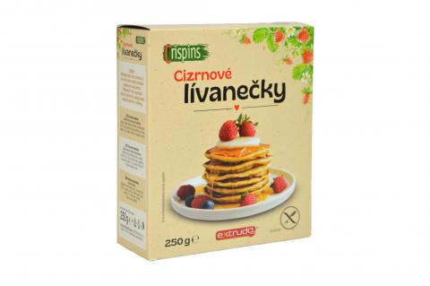 Crispins cizrnové  lívanečky bez lepku - Extrudo 250g