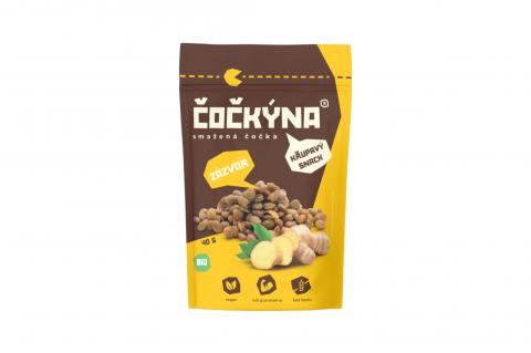 Křupavá čočka ZÁZVOR BIO - Čočkýna 40g