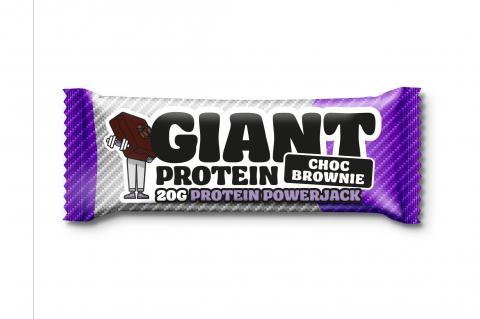 Obří ovesná tyčinka PROTEIN CHOC BROWNIE - Ma baker 90g