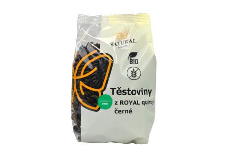 Těstoviny z ROYAL quinoy černé BIO - Natural 250g