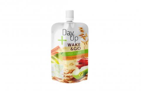 Kapsička Wake&Go horká hruška a oves bez přidaného cukru, lepku a laktózy - VEGAN - DayUp 120g