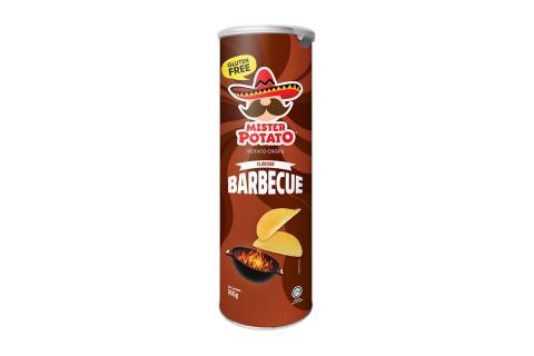 Pečený bramborový snack bez lepku - BARBECUE - Mister Potato 160g