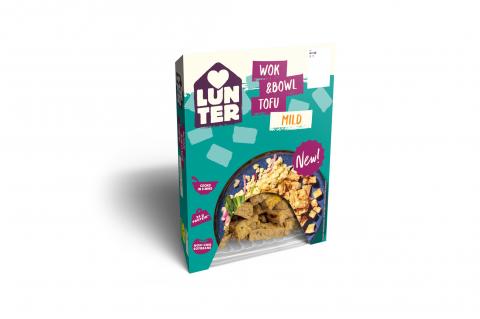 Tofu kousky v marinádě, jemně pikantní - HOTOVKA - Lunter 160g