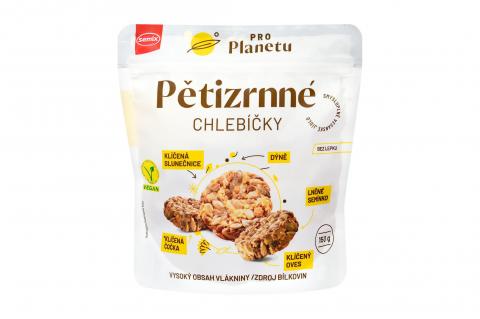 Pětizrnné chlebíčky bez lepku - Semix 150g