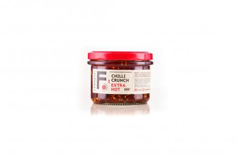 Sečuánský chilli olej - Chilli Crunch Normal - Fermato 200g
