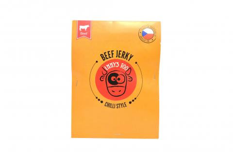 Sušené HOVĚZÍ maso - Chilli - Jimmy's Food 25g