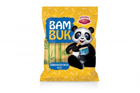 Bam-Buk kondenzované mléko - extrudované tyčinky - ABK 160g