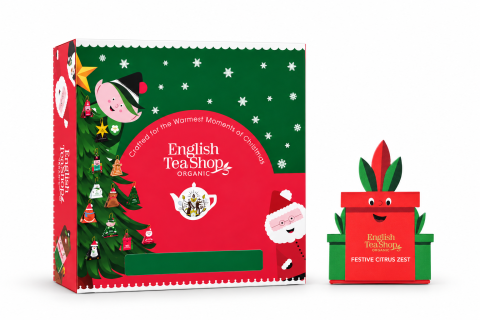 Vánoční pyramidky Slavnostní citrusová kůra BIO - English Tea Shop 60g