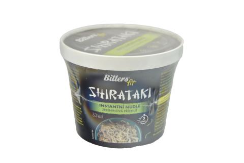 Shirataki instantní nudle, zeleninová polévka - Bitters Fit 205g