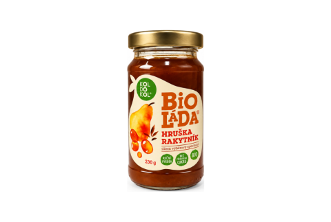 Bioláda HRUŠKA RAKYTNÍK BIO - Koldokol 230g
