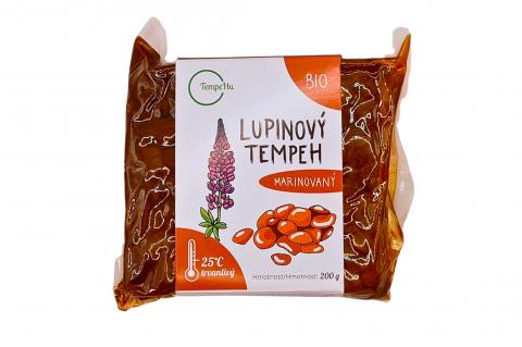 Tempeh trvanlivý LUPINOVÝ MARINOVANÝ BIO - TempeHu 200g