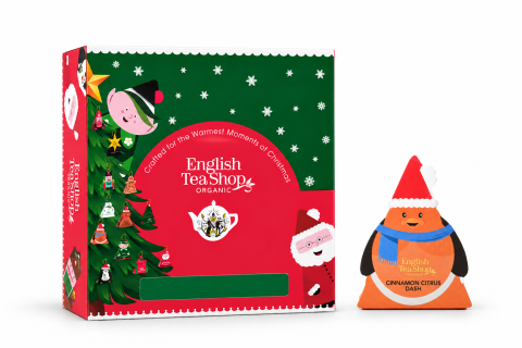 Vánoční pyramidky Špetka skořice a citrusů BIO - English Tea Shop 60g
