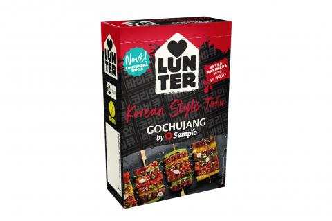 Korean style tofu - příchuť GOCHUJANG - Lunter 210g