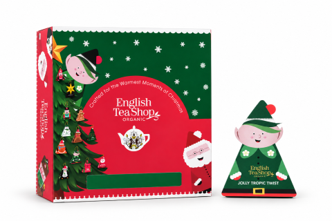 Vánoční pyramidky Radostná tropická otočka BIO - English Tea Shop 60g