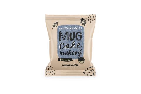 Hrníčkový dortík MUG CAKE makový bez lepku - Nominal 60g 