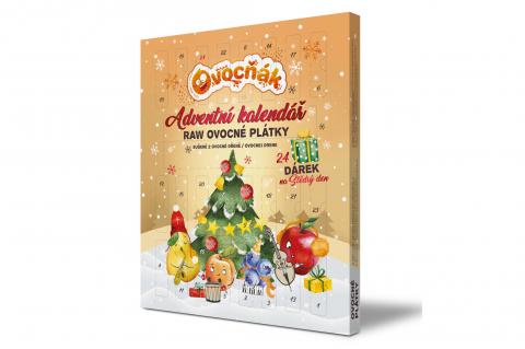 Adventní kalendář ovocné plátky + překvapení - Ovocňák 240g