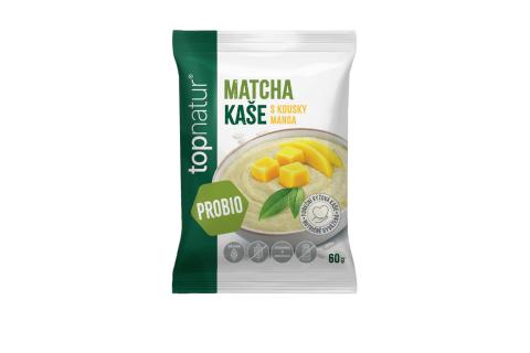 Probio kaše MATCHA s kousky MANGA bez lepku a laktózy - Vegan - Topnatur 60g