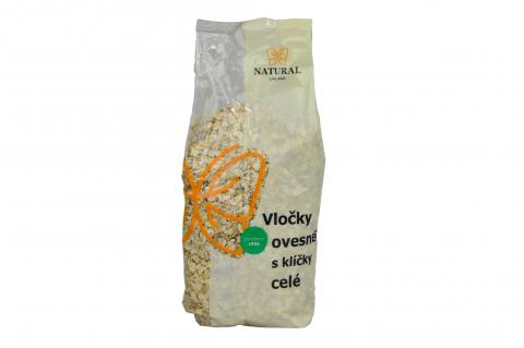 Vločky ovesné celé s klíčky Anglie - Natural 500g