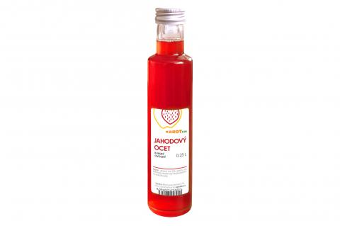 Ocet jahodový - KarotKin 0,25l