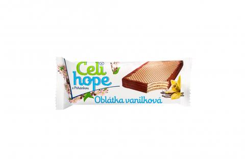Oplatka DIA  vanilková bez lepku - Celihope 35g