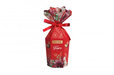 Pralinky Fiore z mléčné čokolády - lískový ořech - Chocolady 130g