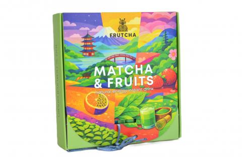 Matcha & Fruits Energy Drink - 6 příchutí - Frutcha 58g 