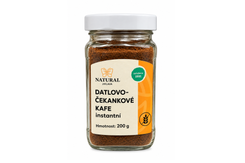 Datlovo-čekankové kafe instantní bez lepku - Natural 200g