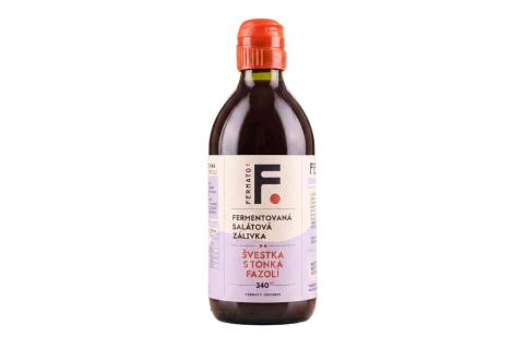 Fermentovaná rajčatová zálivka - Švestka s tonka fazolí - Fermato 340ml