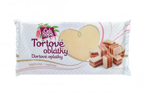 Dortové oplatky neplněné bez lepku a laktózy - Celihope 185g
