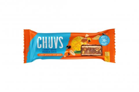 Tyčinka s ovocným pyré - MANGO - CHUVS 30g