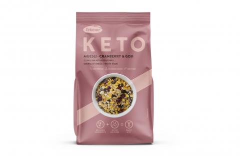 KETO Müsli s klikvou a goji - Tekmar 200g