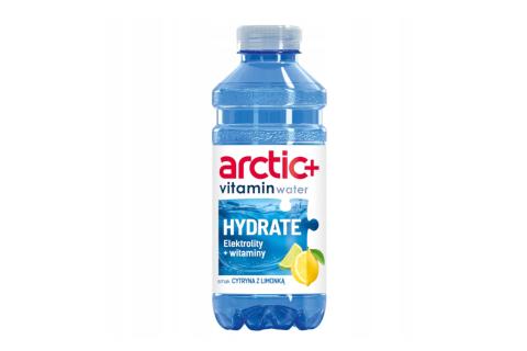 Funkční voda nesycená - HYDRATE citron s limetkou - Arctic+ Relax 600ml