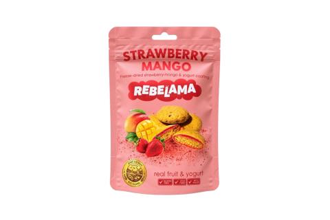Medailonky JAHODY A MANGO bez lepku - REBELAMA 50g
